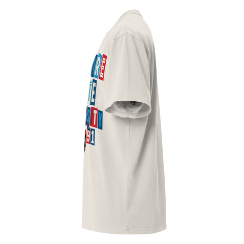 Dungeon Forward - Delaware State University - The Collage - Oversized Tee - DungeonForward