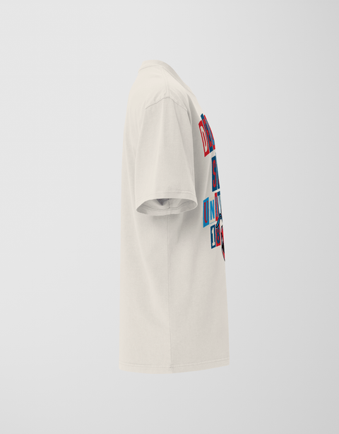 Dungeon Forward - Delaware State University - The Collage - Oversized Tee - DungeonForward