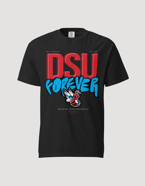 Dungeon Forward – Delaware State University – The Yard Forever Tee - DungeonForward