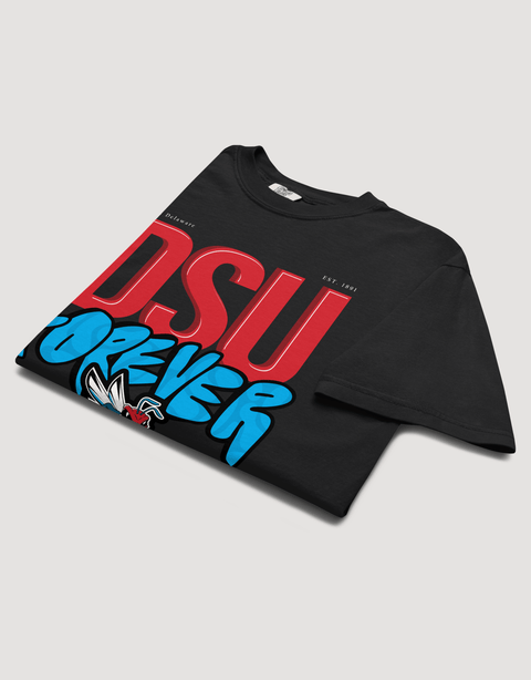 Dungeon Forward – Delaware State University – The Yard Forever Tee - DungeonForward