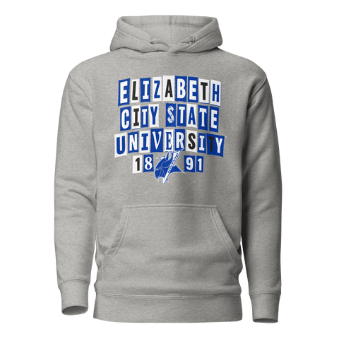 Dungeon Forward - Elizabeth City State University - Collage Hoodie - DungeonForward