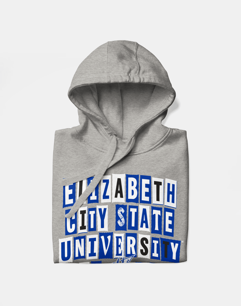 Dungeon Forward - Elizabeth City State University - Collage Hoodie - DungeonForward