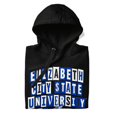 Dungeon Forward - Elizabeth City State University - Collage Hoodie - DungeonForward