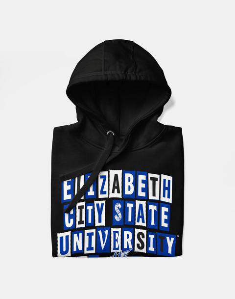 Dungeon Forward - Elizabeth City State University - Collage Hoodie - DungeonForward