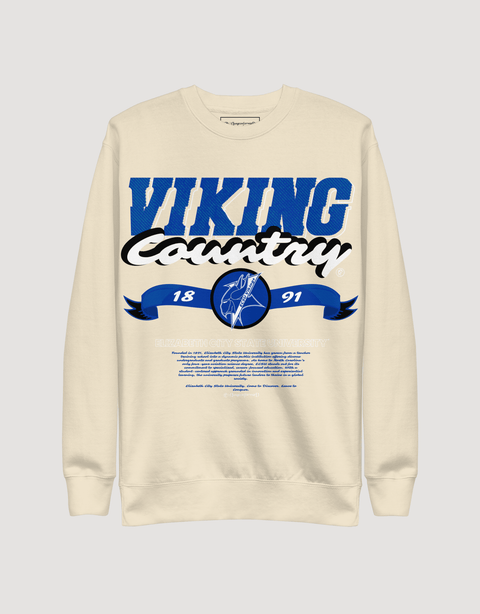 Dungeon Forward - Elizabeth City State University - Viking Country - Classic Sweatshirt - DungeonForward
