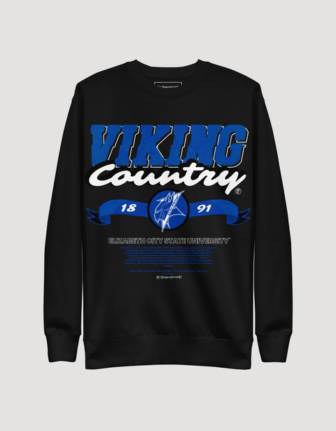 Dungeon Forward - Elizabeth City State University - Viking Country - Classic Sweatshirt - DungeonForward