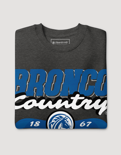 Dungeon Forward - Fayetteville State University - Bronco Country - Classic Sweatshirt - DungeonForward