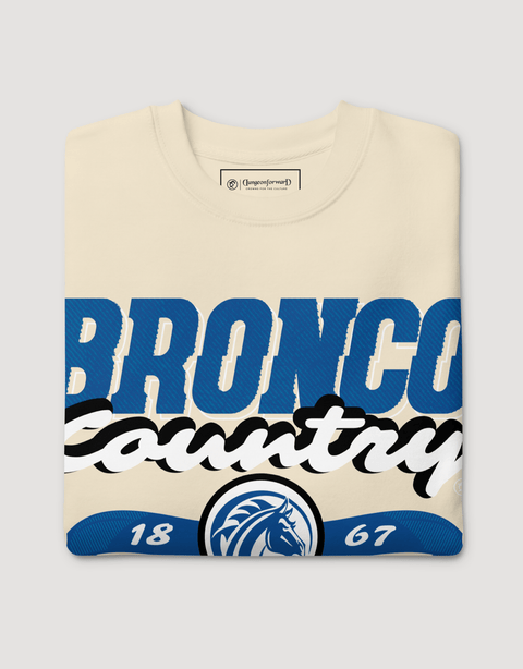 Dungeon Forward - Fayetteville State University - Bronco Country - Classic Sweatshirt - DungeonForward