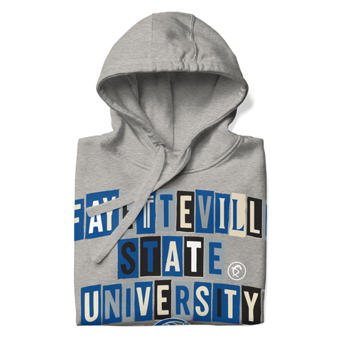 Dungeon Forward - Fayetteville State University - Collage Hoodie - DungeonForward