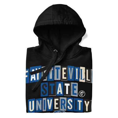 Dungeon Forward - Fayetteville State University - Collage Hoodie - DungeonForward