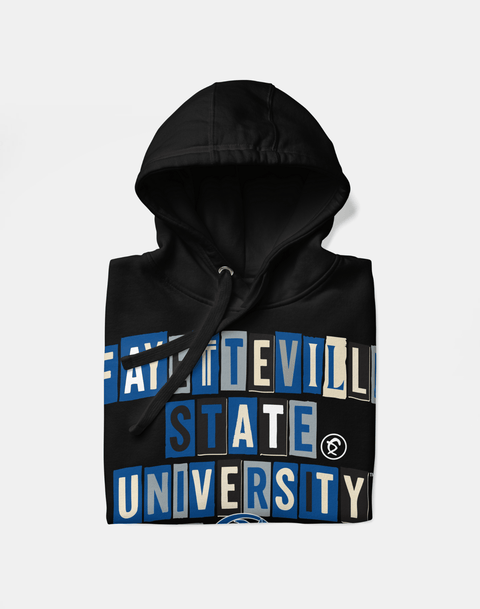 Dungeon Forward - Fayetteville State University - Collage Hoodie - DungeonForward