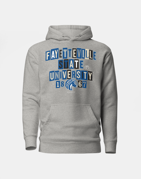 Dungeon Forward - Fayetteville State University - Collage Hoodie - DungeonForward