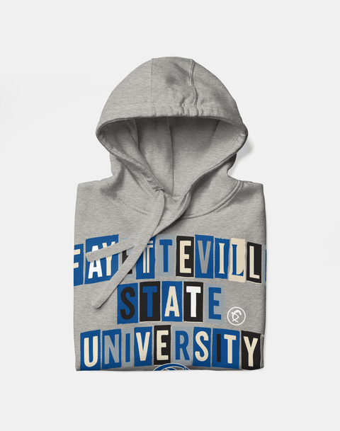 Dungeon Forward - Fayetteville State University - Collage Hoodie - DungeonForward
