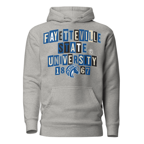 Dungeon Forward - Fayetteville State University - Collage Hoodie - DungeonForward