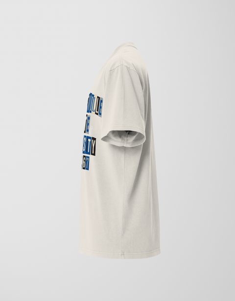 Dungeon Forward - Fayetteville State University - The Collage - Oversized Tee - DungeonForward
