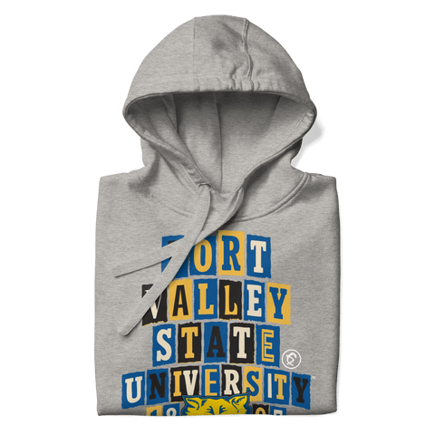 Dungeon Forward - Fort Valley State University - Collage Hoodie - DungeonForward