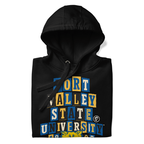 Dungeon Forward - Fort Valley State University - Collage Hoodie - DungeonForward