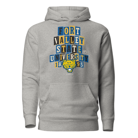 Dungeon Forward - Fort Valley State University - Collage Hoodie - DungeonForward