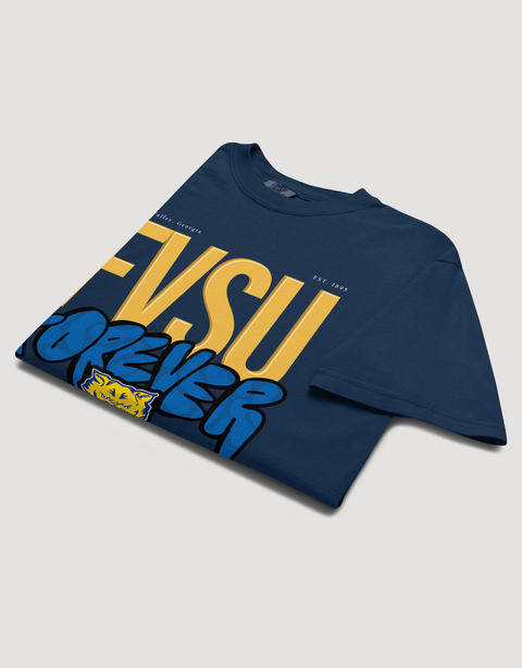 Dungeon Forward – Fort Valley State University – The Yard Forever Tee - DungeonForward