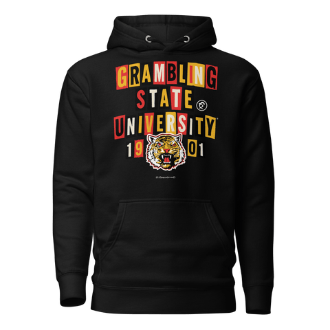 Dungeon Forward - Grambling State University - Collage Hoodie - DungeonForward