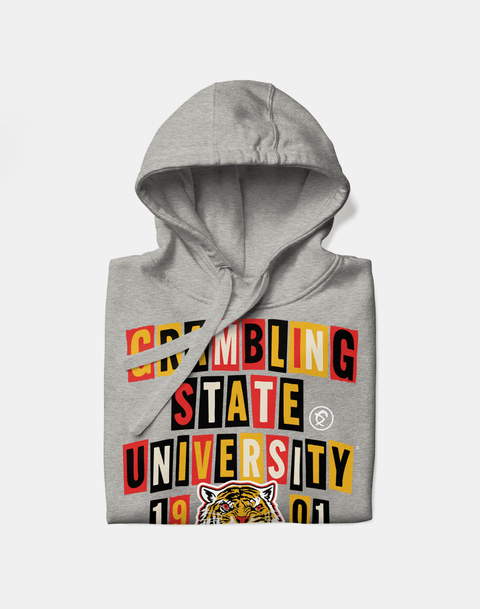 Dungeon Forward - Grambling State University - Collage Hoodie - DungeonForward