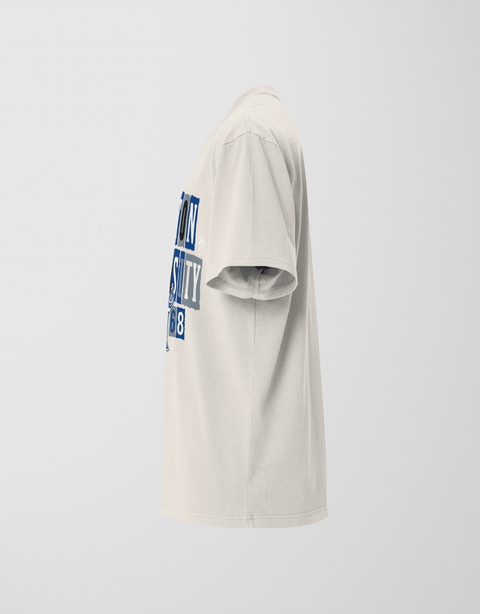 Dungeon Forward - Hampton University - The Collage - Oversized Tee - DungeonForward