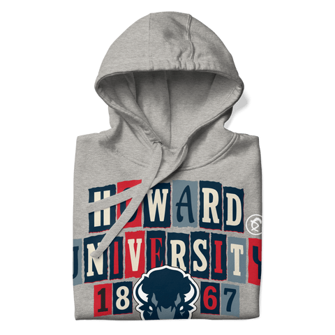 Dungeon Forward - Howard University - Collage Hoodie - DungeonForward