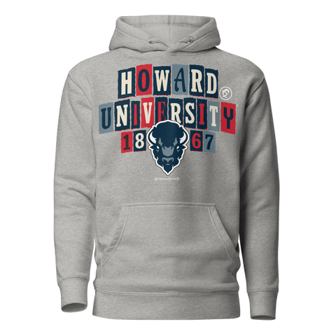 Dungeon Forward - Howard University - Collage Hoodie - DungeonForward