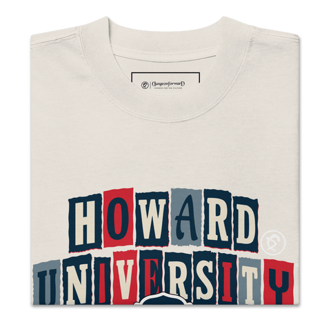 Dungeon Forward - Howard University - The Collage - Oversized Tee - DungeonForward