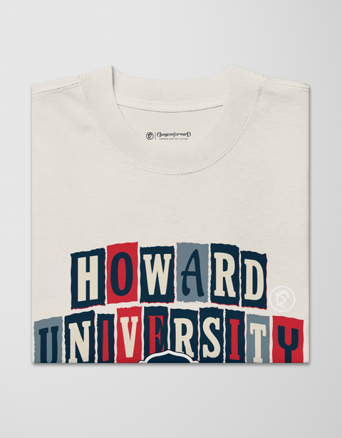 Dungeon Forward - Howard University - The Collage - Oversized Tee - DungeonForward