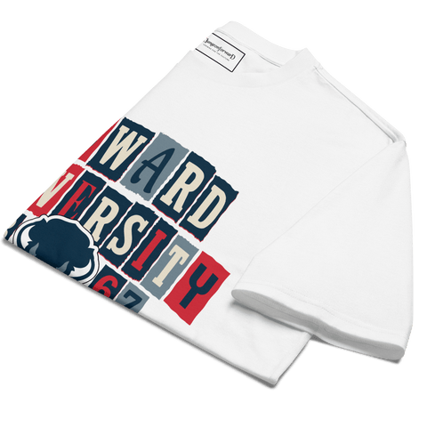 Dungeon Forward - Howard University - The Collage - Oversized Tshirt - DungeonForward