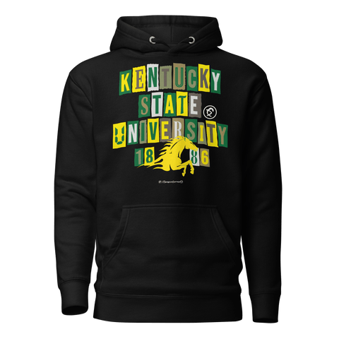 Dungeon Forward - Kentucky State University - Collage Hoodie - DungeonForward