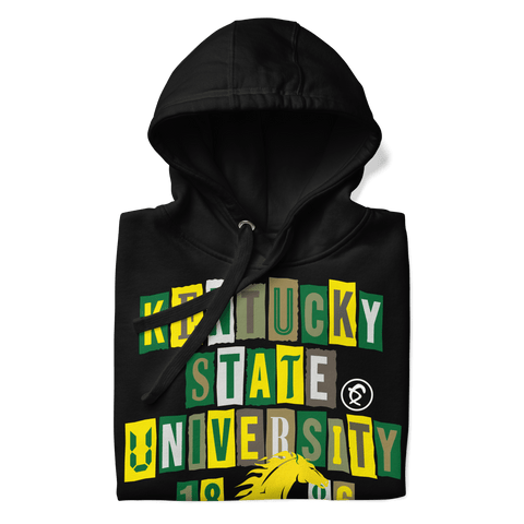 Dungeon Forward - Kentucky State University - Collage Hoodie - DungeonForward