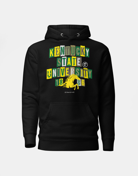 Dungeon Forward - Kentucky State University - Collage Hoodie - DungeonForward