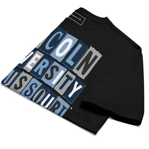 Dungeon Forward - Lincoln University Missouri - The Collage - Oversized Tshirt - DungeonForward