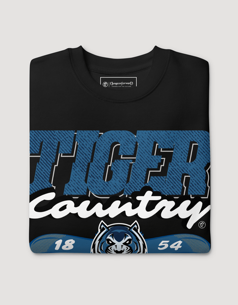 Dungeon Forward - Lincoln University of Missouri - Blue Tiger Country - Classic Sweatshirt - DungeonForward