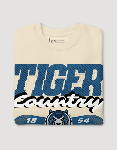 Dungeon Forward - Lincoln University of Missouri - Blue Tiger Country - Classic Sweatshirt - DungeonForward