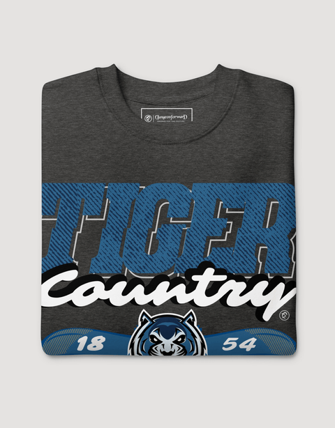 Dungeon Forward - Lincoln University of Missouri - Blue Tiger Country - Classic Sweatshirt - DungeonForward