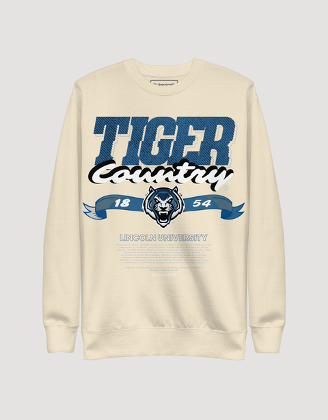 Dungeon Forward - Lincoln University of Missouri - Blue Tiger Country - Classic Sweatshirt - DungeonForward
