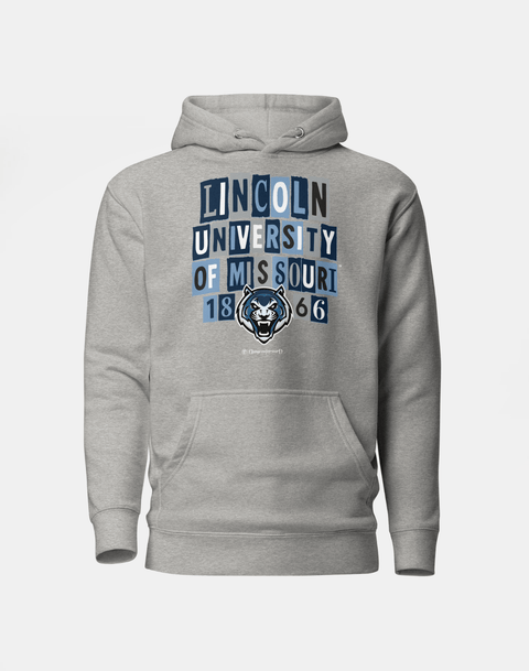 Dungeon Forward - Lincoln University of Missouri - Collage Hoodie - DungeonForward