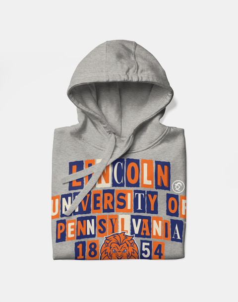 Dungeon Forward - Lincoln University Of Pennsylvania - Collage Hoodie - DungeonForward