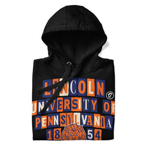 Dungeon Forward - Lincoln University Of Pennsylvania - Collage Hoodie - DungeonForward
