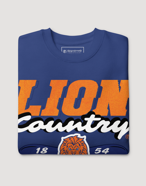 Dungeon Forward - Lincoln University (PA) - Lion Country - Classic Sweatshirt - DungeonForward