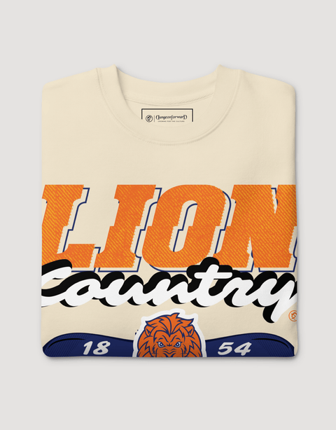 Dungeon Forward - Lincoln University (PA) - Lion Country - Classic Sweatshirt - DungeonForward