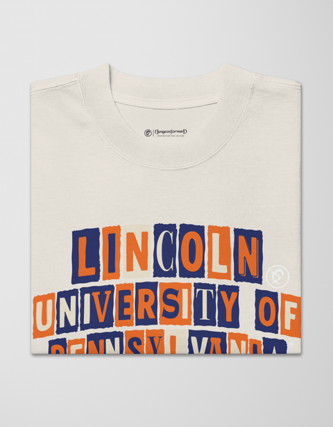 Dungeon Forward - Lincoln University Pennsylvania - The Collage - Oversized Tee - DungeonForward