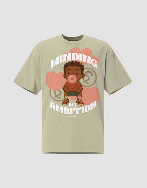 Dungeon Forward - Minding My Ambition - Oversized Premium Tee - DungeonForward