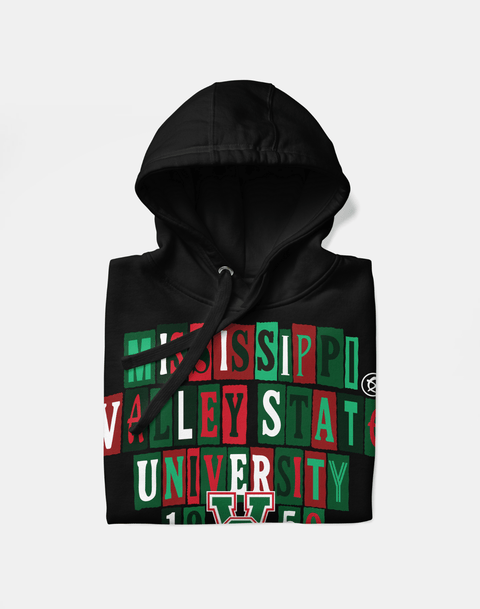 Dungeon Forward - Mississippi Valley State University - Collage Hoodie - DungeonForward