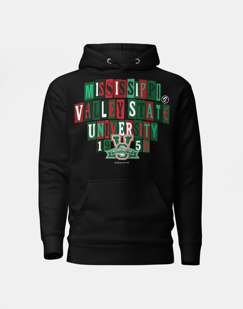 Dungeon Forward - Mississippi Valley State University - Collage Hoodie - DungeonForward