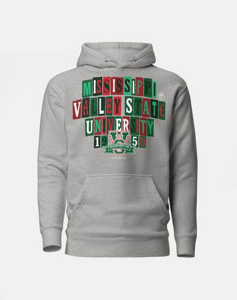 Dungeon Forward - Mississippi Valley State University - Collage Hoodie - DungeonForward