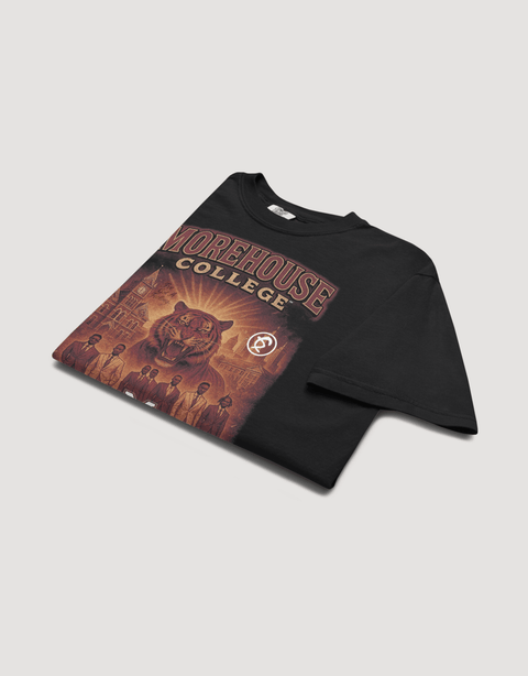 Dungeon Forward – Morehouse University – The Yard Bootleg Pusher Tee - DungeonForward
